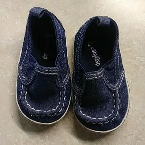 #553Brand New. Baby Gap slip on shoes. Baby boy. Size 3-6months
